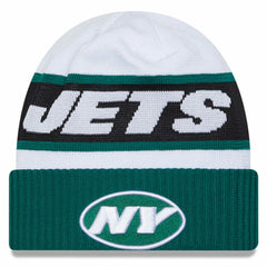 2023 Sideline Tech Cuffed Knit Hat - New York Jets Hats
