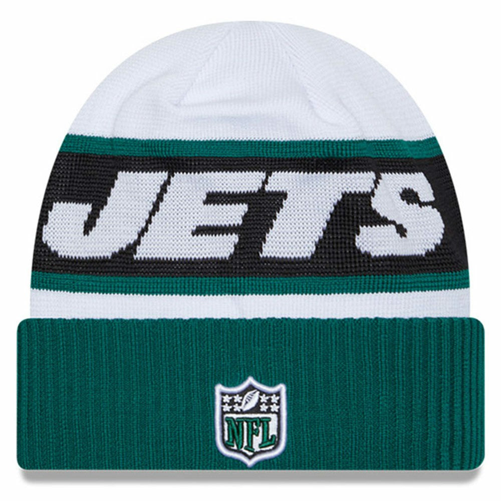 2023 Sideline Tech Cuffed Knit Hat - New York Jets Hats