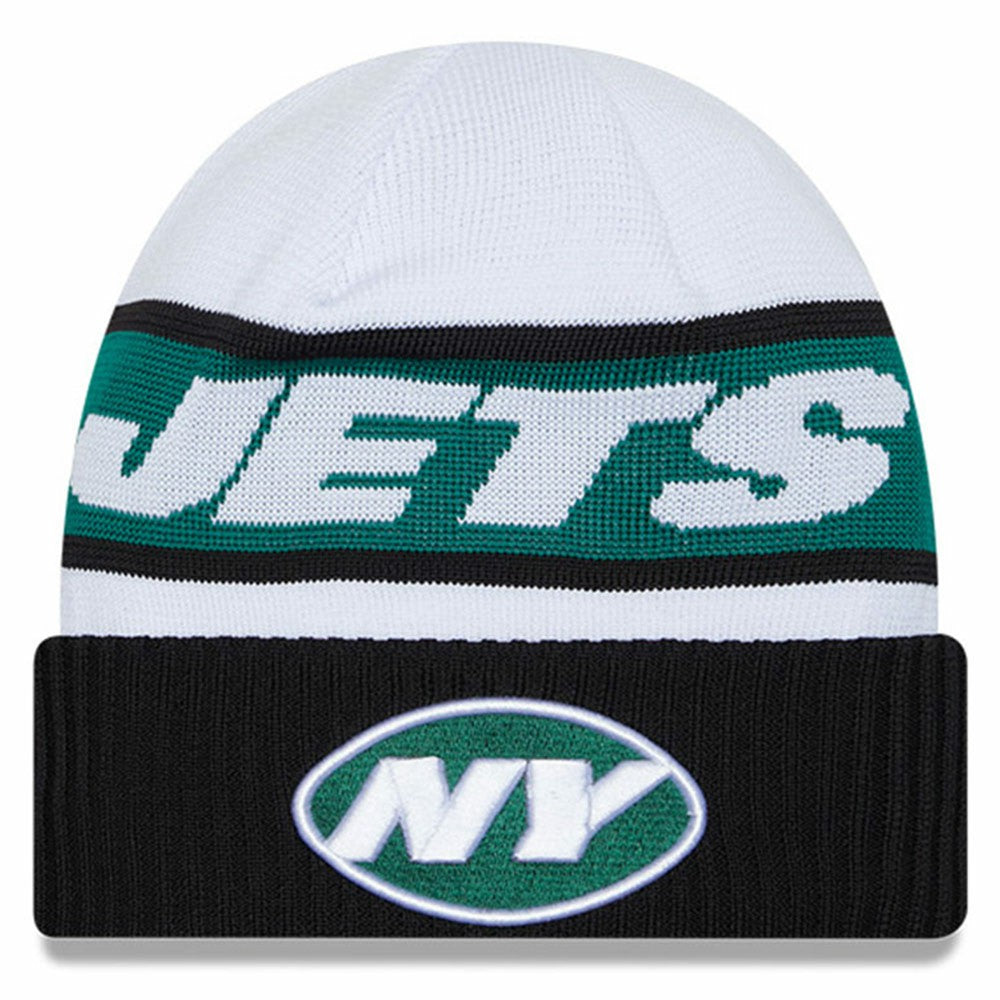 2023 Sideline Tech Cuffed Knit Hat - New York Jets Hats