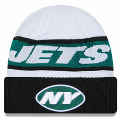 2023 Sideline Tech Cuffed Knit Hat - New York Jets Hats
