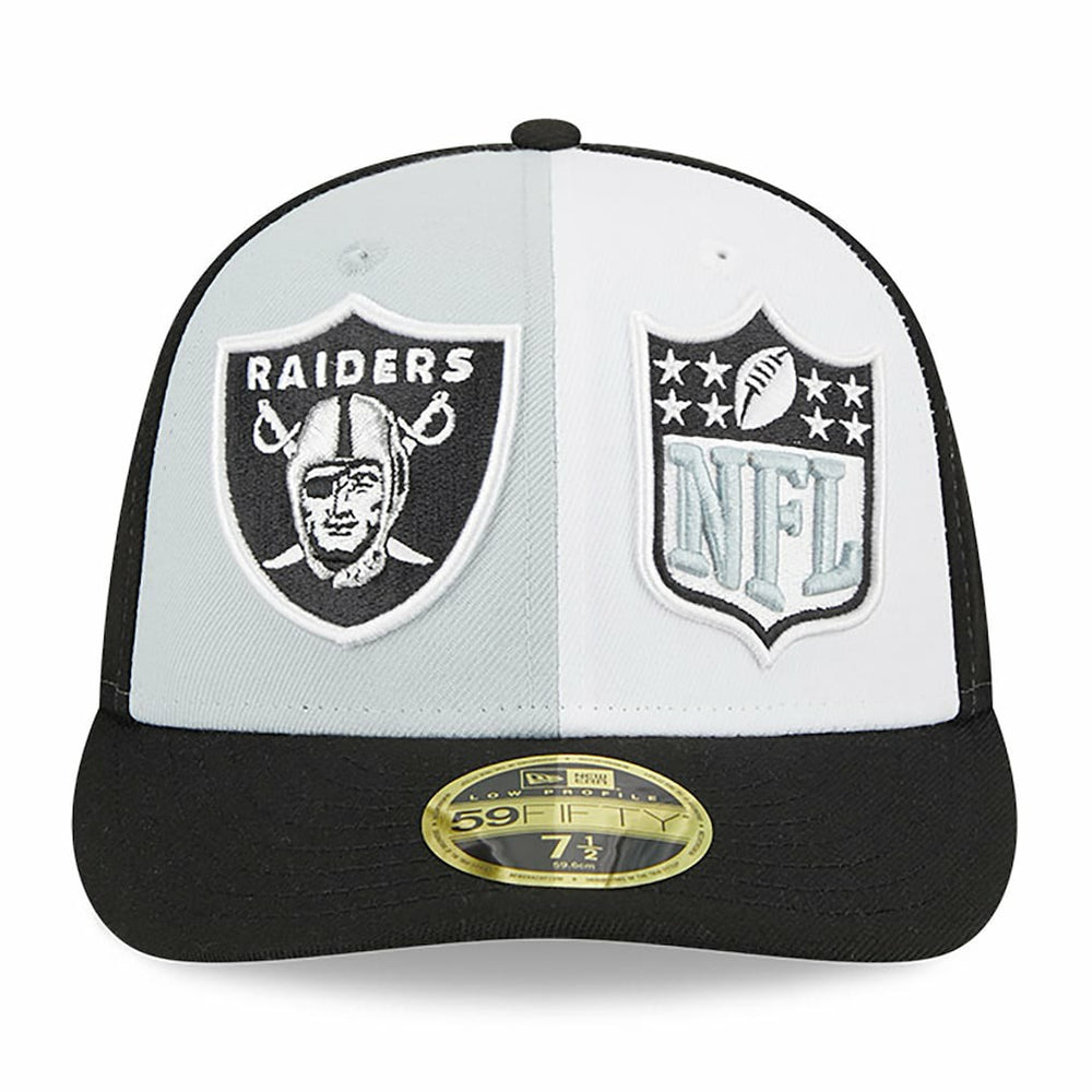 2023 Sideline Low Profile 59FIFTY Fitted Hat - Las Vegas Raiders Hats