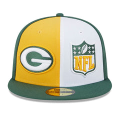 2023 Sideline 59FIFTY Fitted Hat - Green Bay Packers Hats
