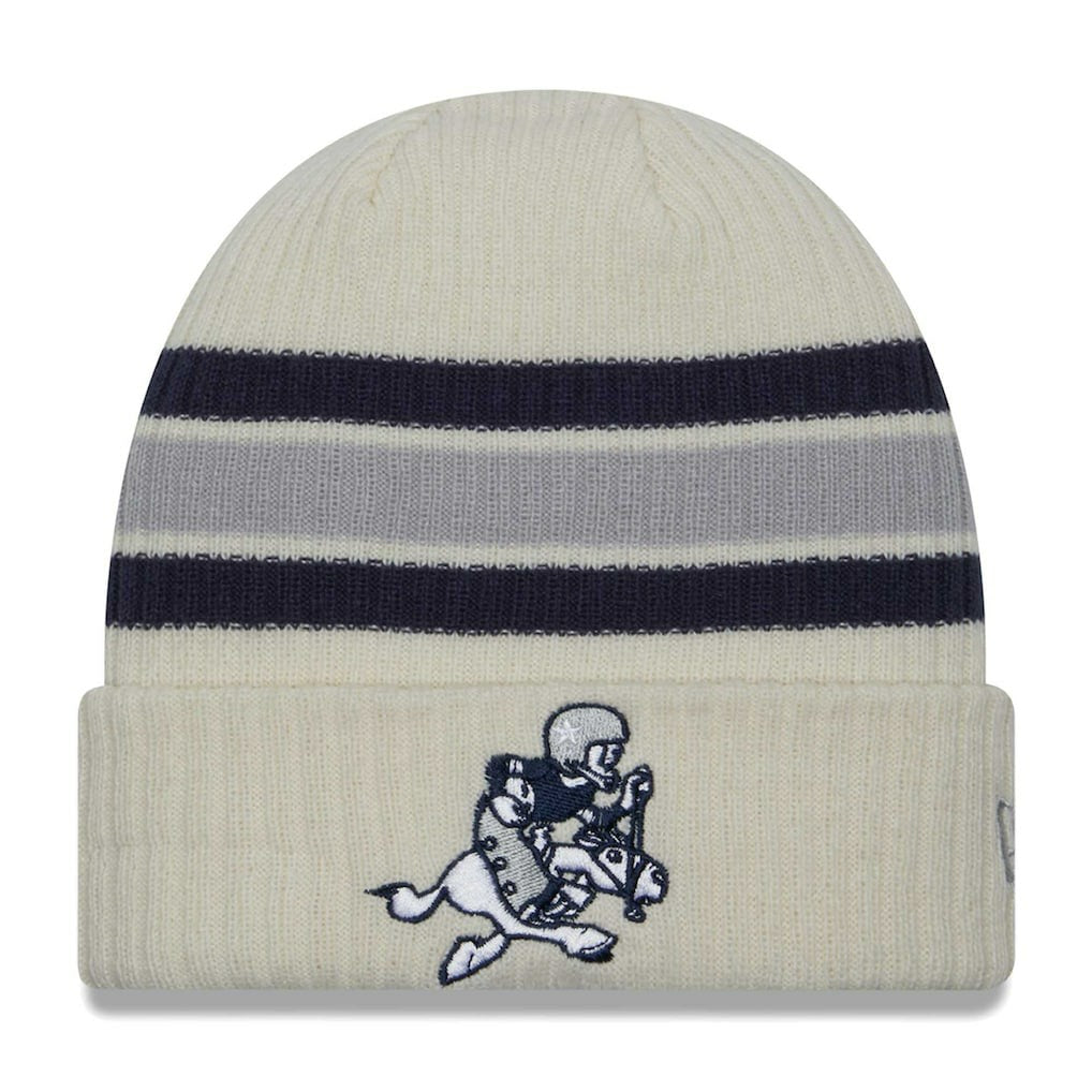 Vintage Cuffed Knit Hat - Dallas Cowboys Hats
