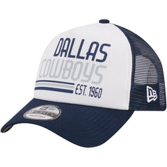 Stacked A-Frame Trucker 9FORTY Adjustable Hat - Dallas Cowboys Hats