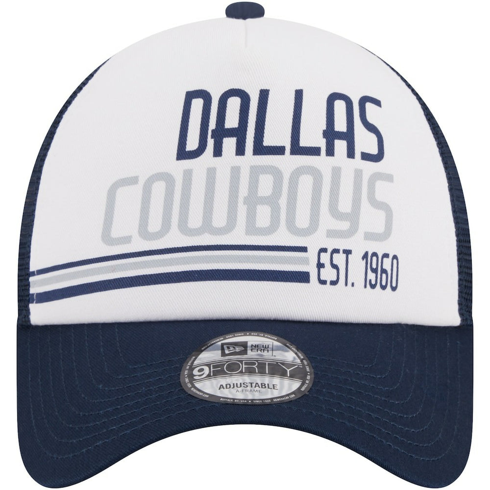 Stacked A-Frame Trucker 9FORTY Adjustable Hat - Dallas Cowboys Hats