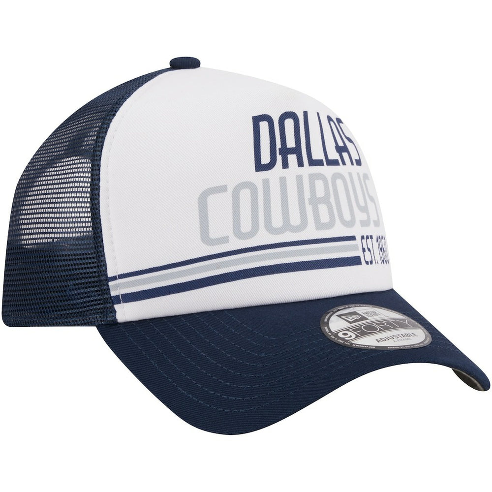 Stacked A-Frame Trucker 9FORTY Adjustable Hat - Dallas Cowboys Hats