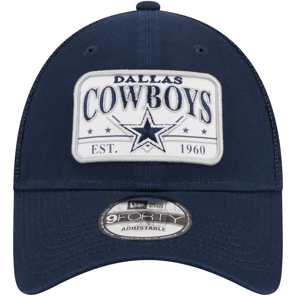 Plate 9FORTY Trucker Adjustable Hat - Dallas Cowboys Hats