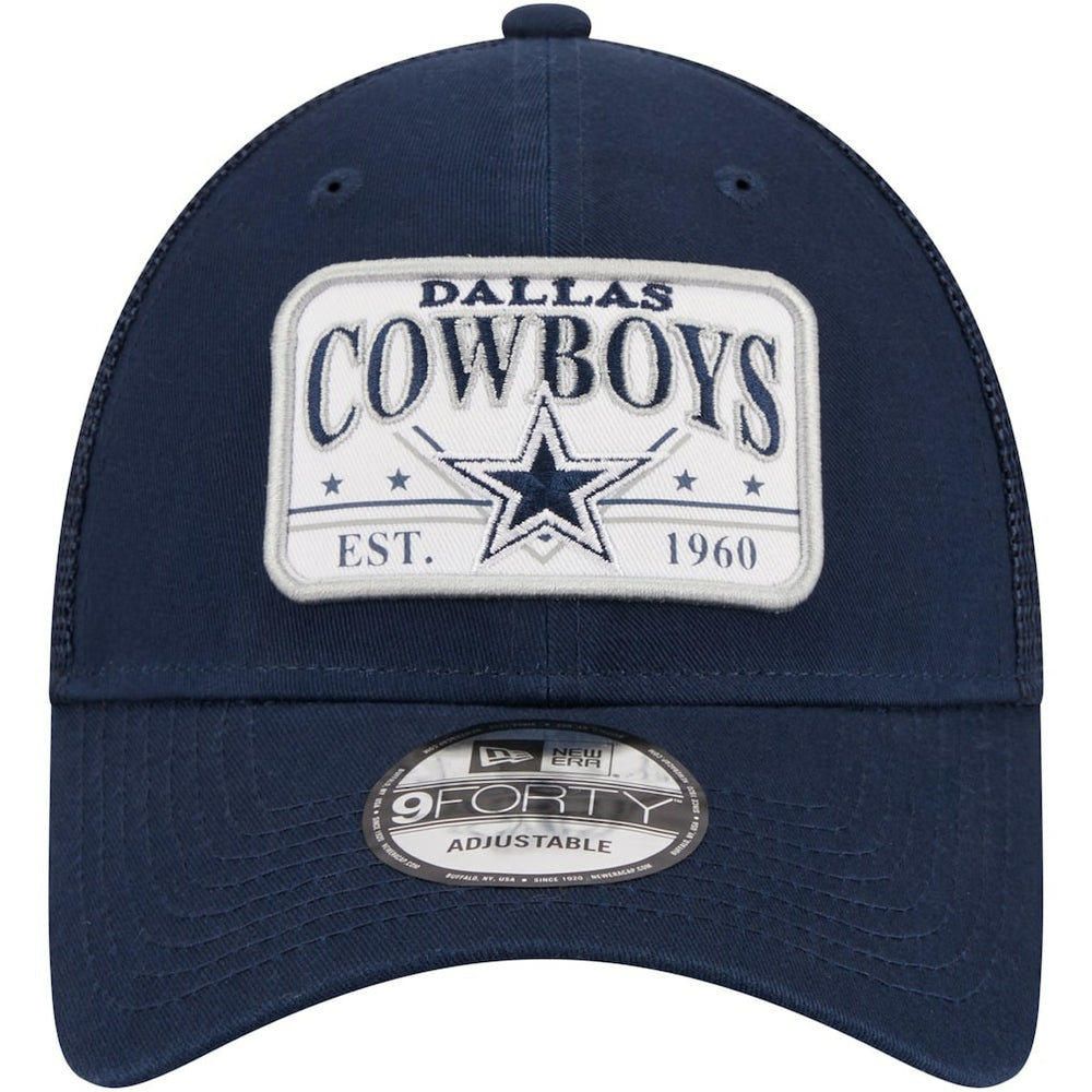 Plate 9FORTY Trucker Adjustable Hat - Dallas Cowboys Hats