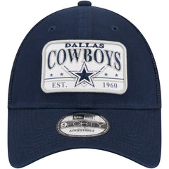 Plate 9FORTY Trucker Adjustable Hat - Dallas Cowboys Hats