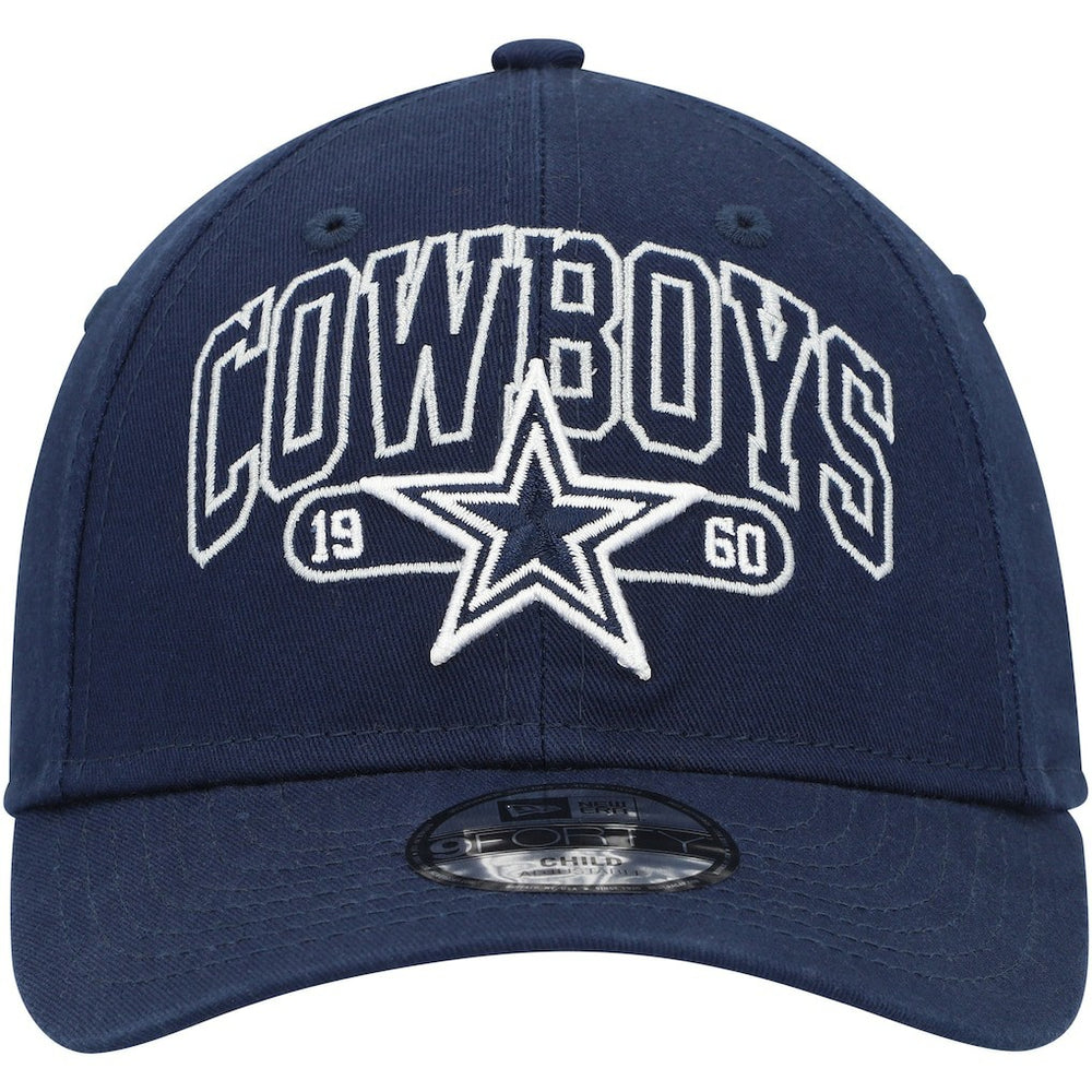 Preschool Outline 9FORTY Adjustable Hat - Dallas Cowboys Hats
