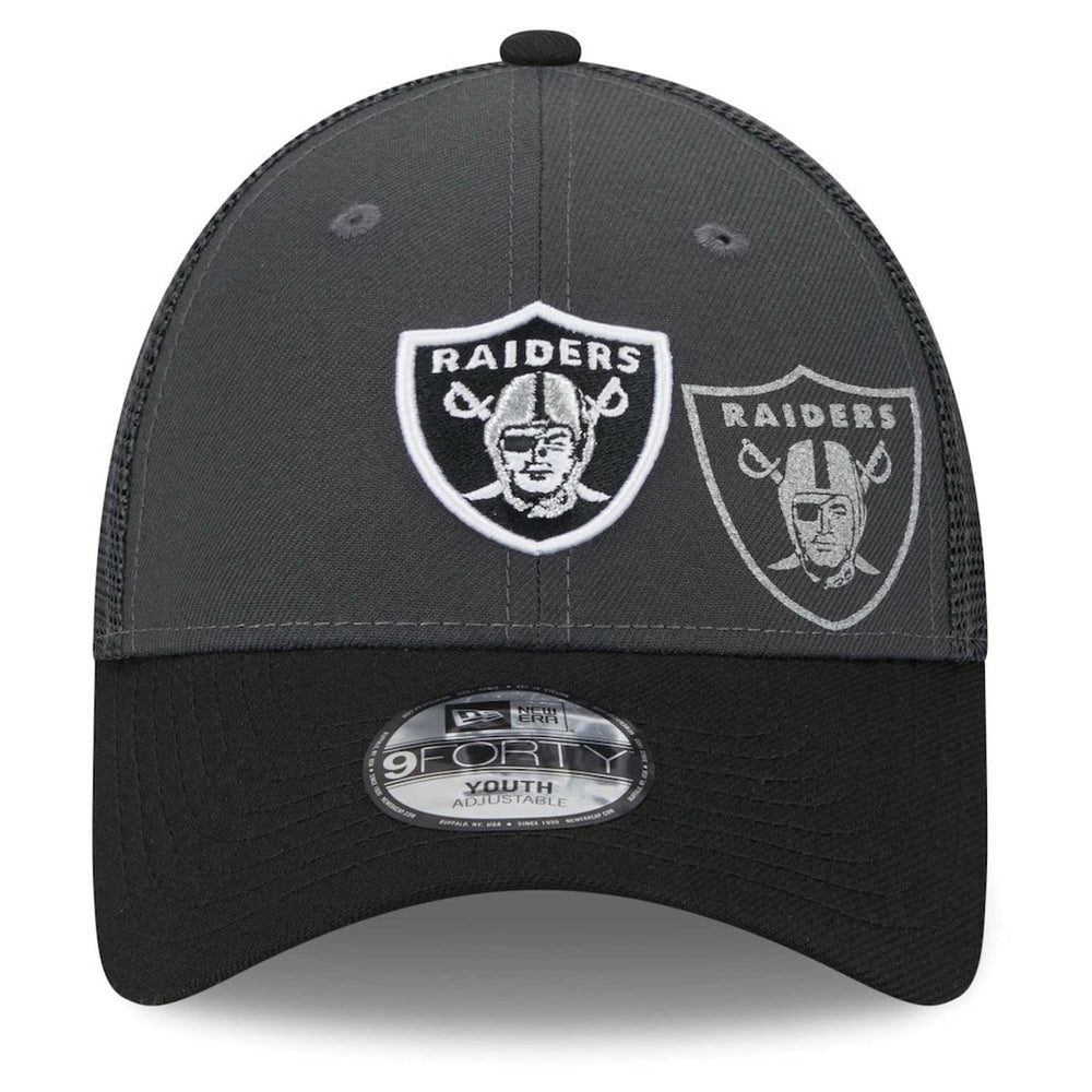 Preschool Reflect 9FORTY Adjustable Hat - Las Vegas Raiders Hats