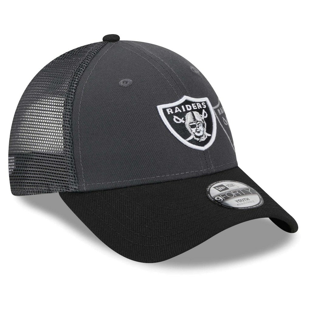 Preschool Reflect 9FORTY Adjustable Hat - Las Vegas Raiders Hats