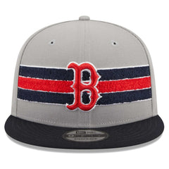Gray/Navy Boston Red Sox New Era Band 9FIFTY Snapback Hat