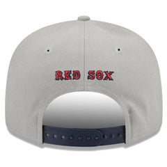 Gray/Navy Boston Red Sox New Era Band 9FIFTY Snapback Hat