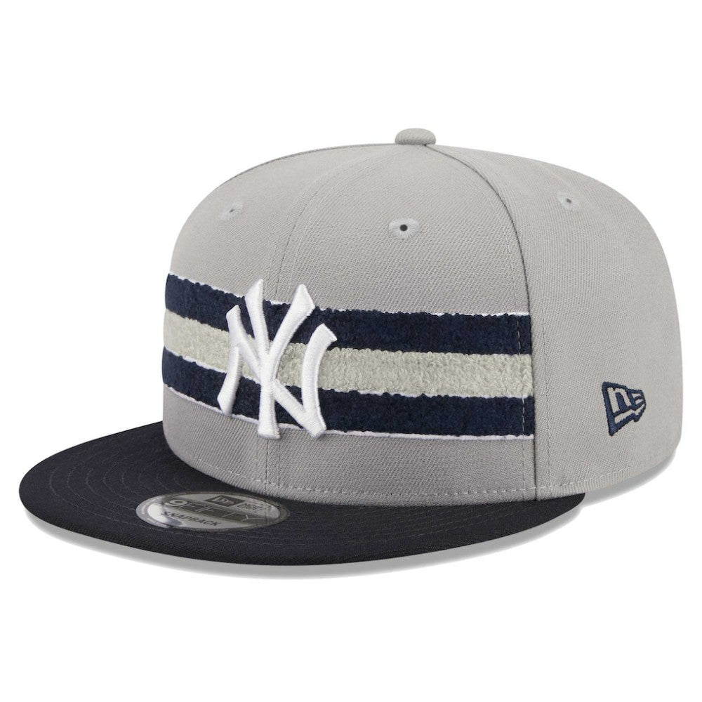 Gray/Navy New York Yankees New Era Band 9FIFTY Snapback Hat