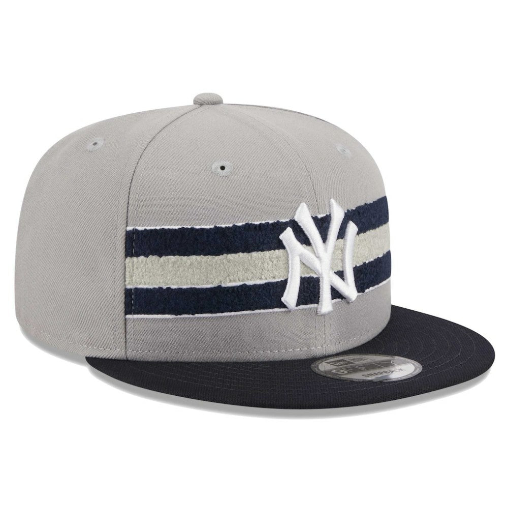 Gray/Navy New York Yankees New Era Band 9FIFTY Snapback Hat