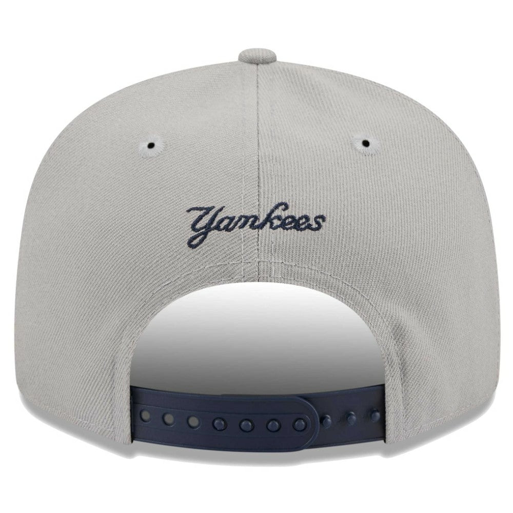 Gray/Navy New York Yankees New Era Band 9FIFTY Snapback Hat