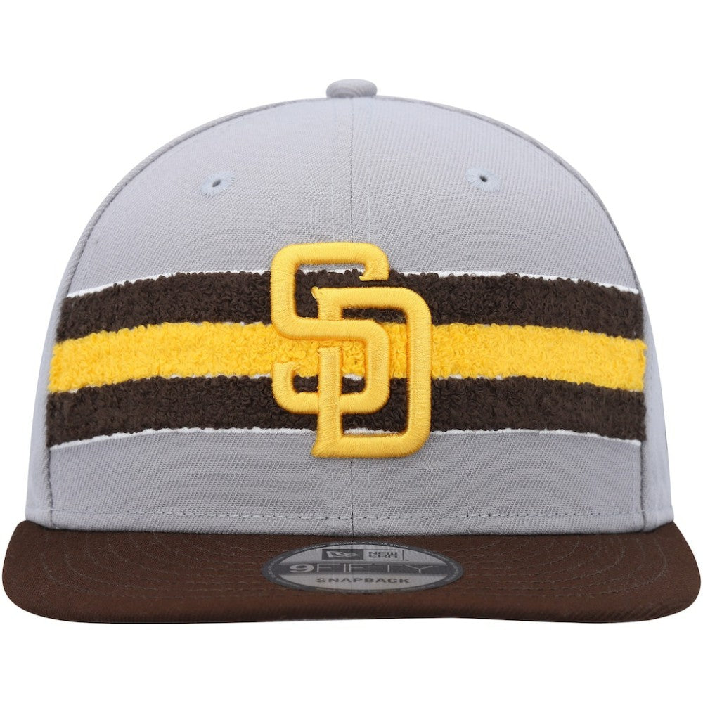 Gray/Brown San Diego Padres New Era Band 9FIFTY Snapback Hat