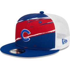 Royal Chicago Cubs New Era Tear Trucker 9FIFTY Snapback Hat