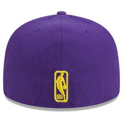 New Era Los Angeles Lakers Big Arch Text 59FIFTY Fitted Hat
