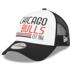 New Era Chicago Bulls Lift Pass Foam Front Trucker 9FORTY Adjustable Hat