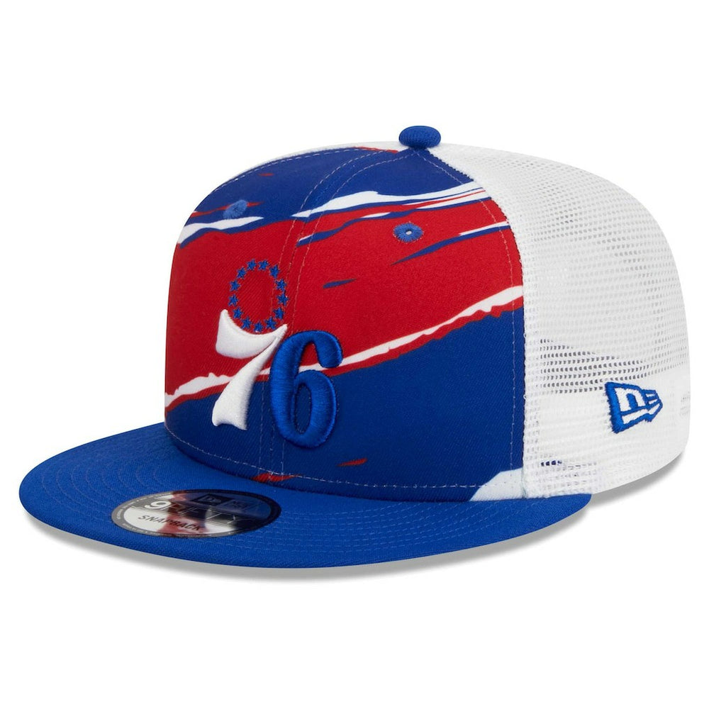 New Era Philadelphia 76ers Tear Trucker 9FIFTY Adjustable Hat