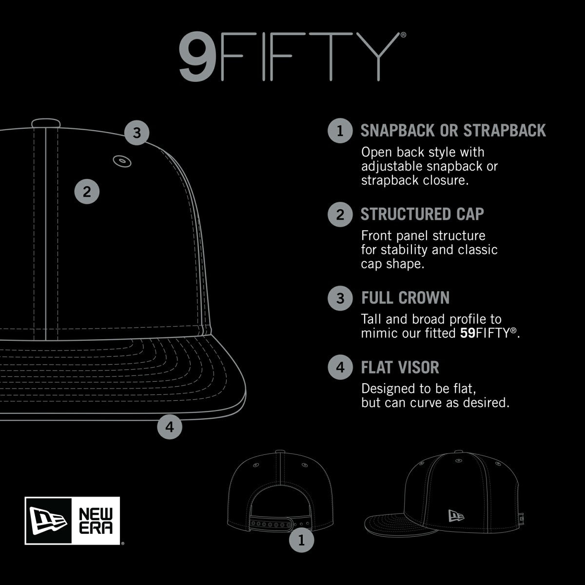 New Era Phoenix Suns Tear Trucker 9FIFTY Adjustable Hat