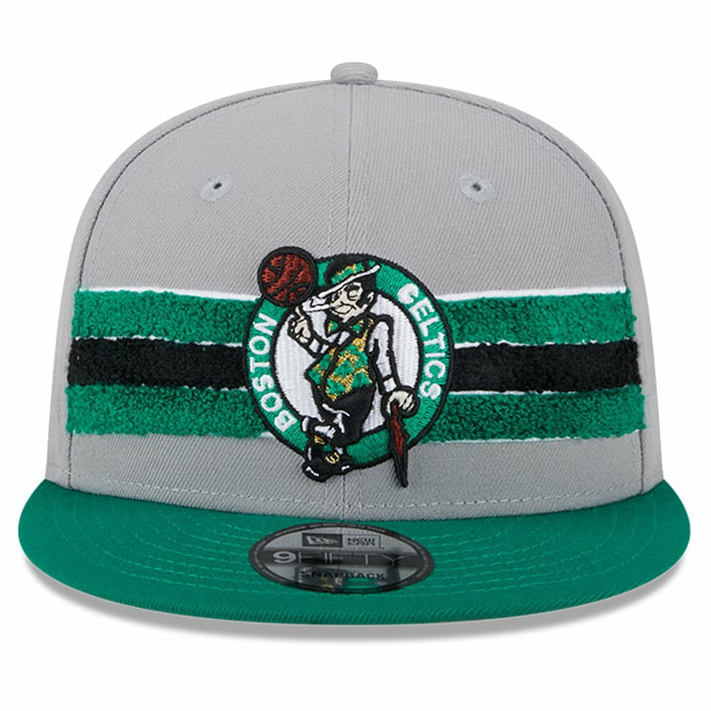 New Era Boston Celtics Chenille Band 9FIFTY Snapback Hat