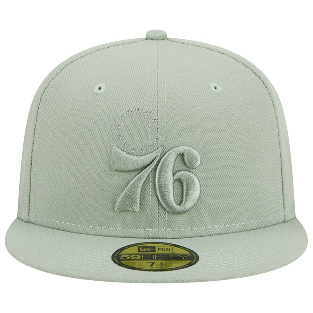 New Era Philadelphia 76ers Sage Color Pack 59FIFTY Fitted Hat