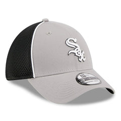 Gray Chicago White Sox New Era Pipe 39THIRTY Flex Hat