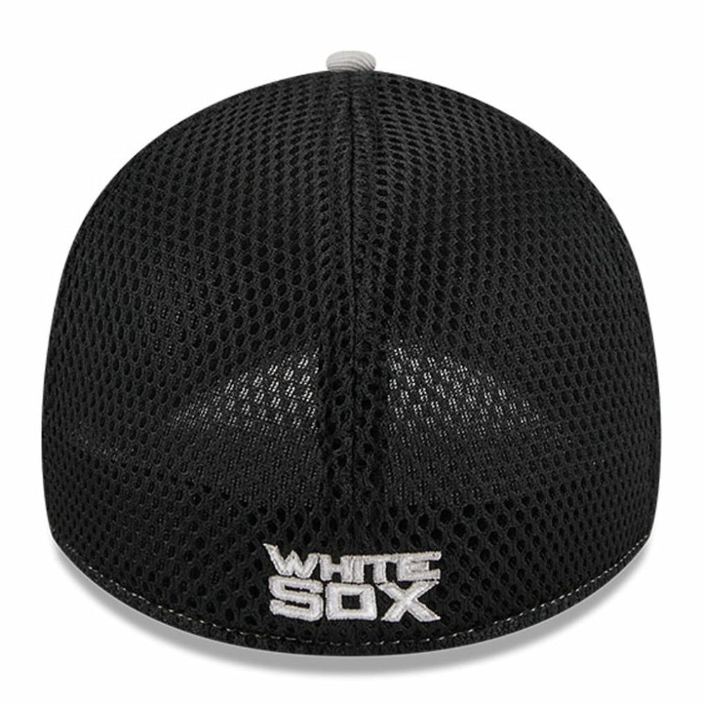 Gray Chicago White Sox New Era Pipe 39THIRTY Flex Hat