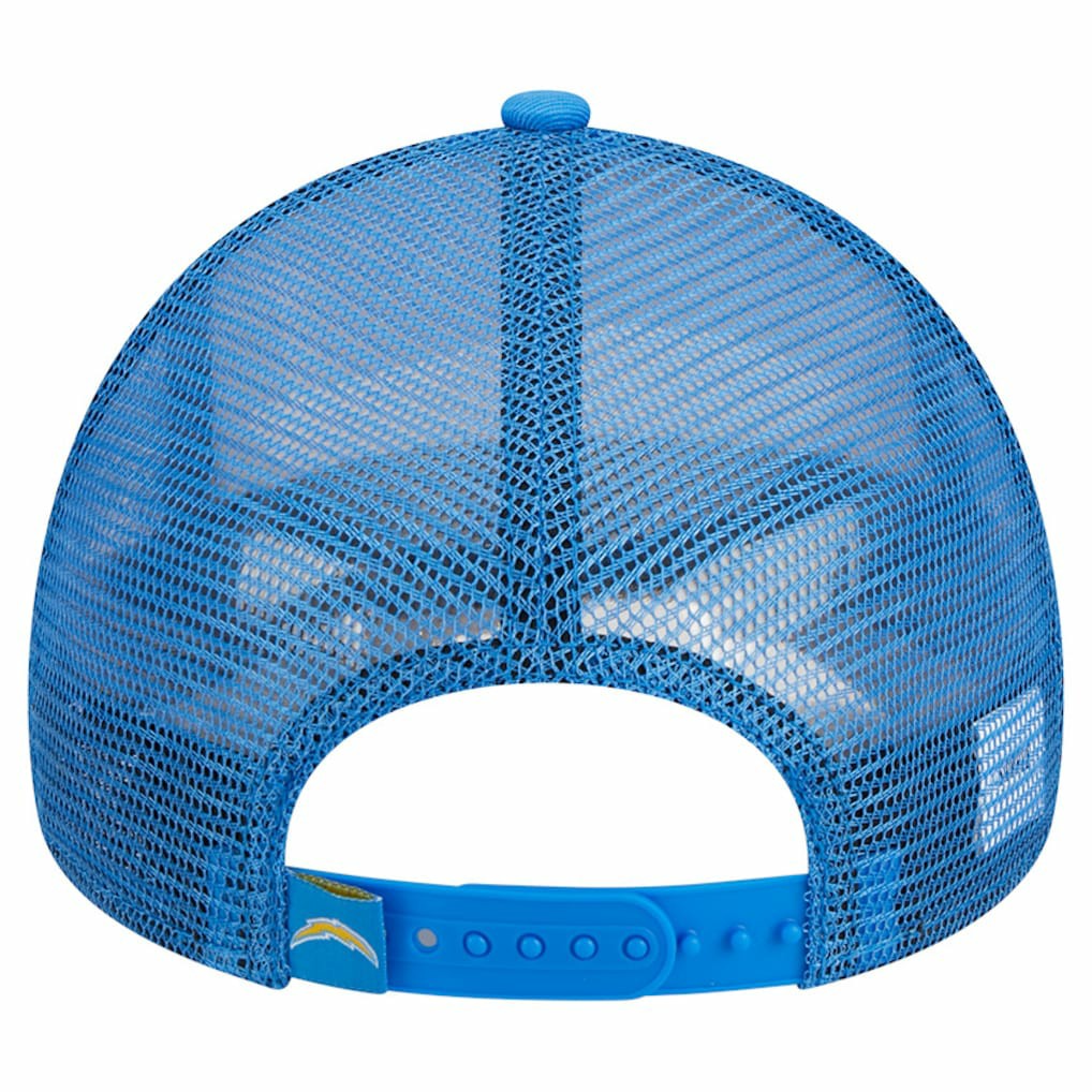 Stacked A-Frame Trucker 9FORTY Adjustable Hat - Los Angeles Chargers Hats