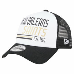 Stacked A-Frame Trucker 9FORTY Adjustable Hat - New Orleans Saints Hats