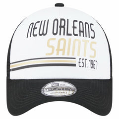 Stacked A-Frame Trucker 9FORTY Adjustable Hat - New Orleans Saints Hats