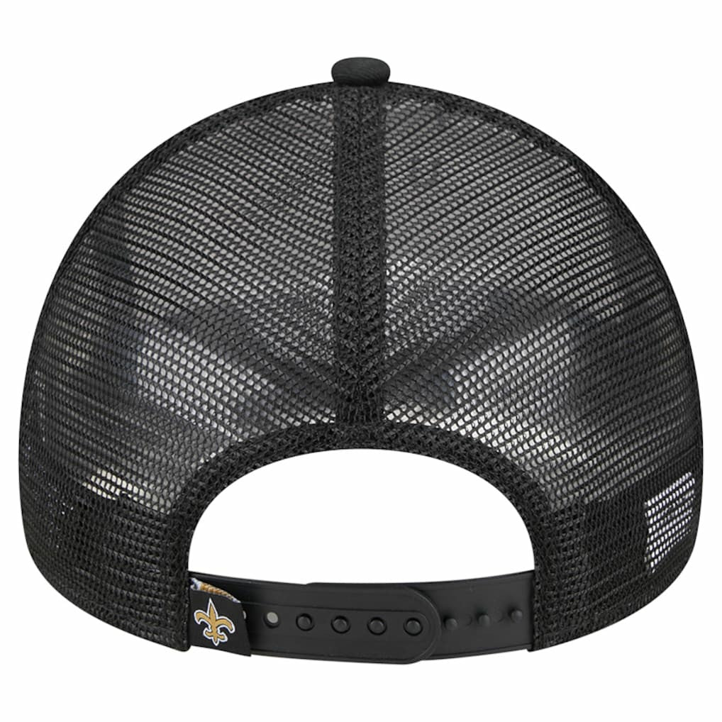 Stacked A-Frame Trucker 9FORTY Adjustable Hat - New Orleans Saints Hats
