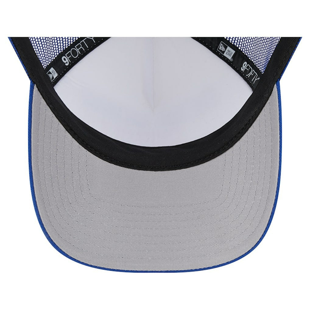 Stacked A-Frame Trucker 9FORTY Adjustable Hat - New York Giants Hats