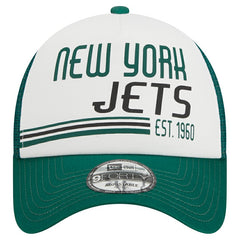 Stacked A-Frame Trucker 9FORTY Adjustable Hat - New York Jets Hats