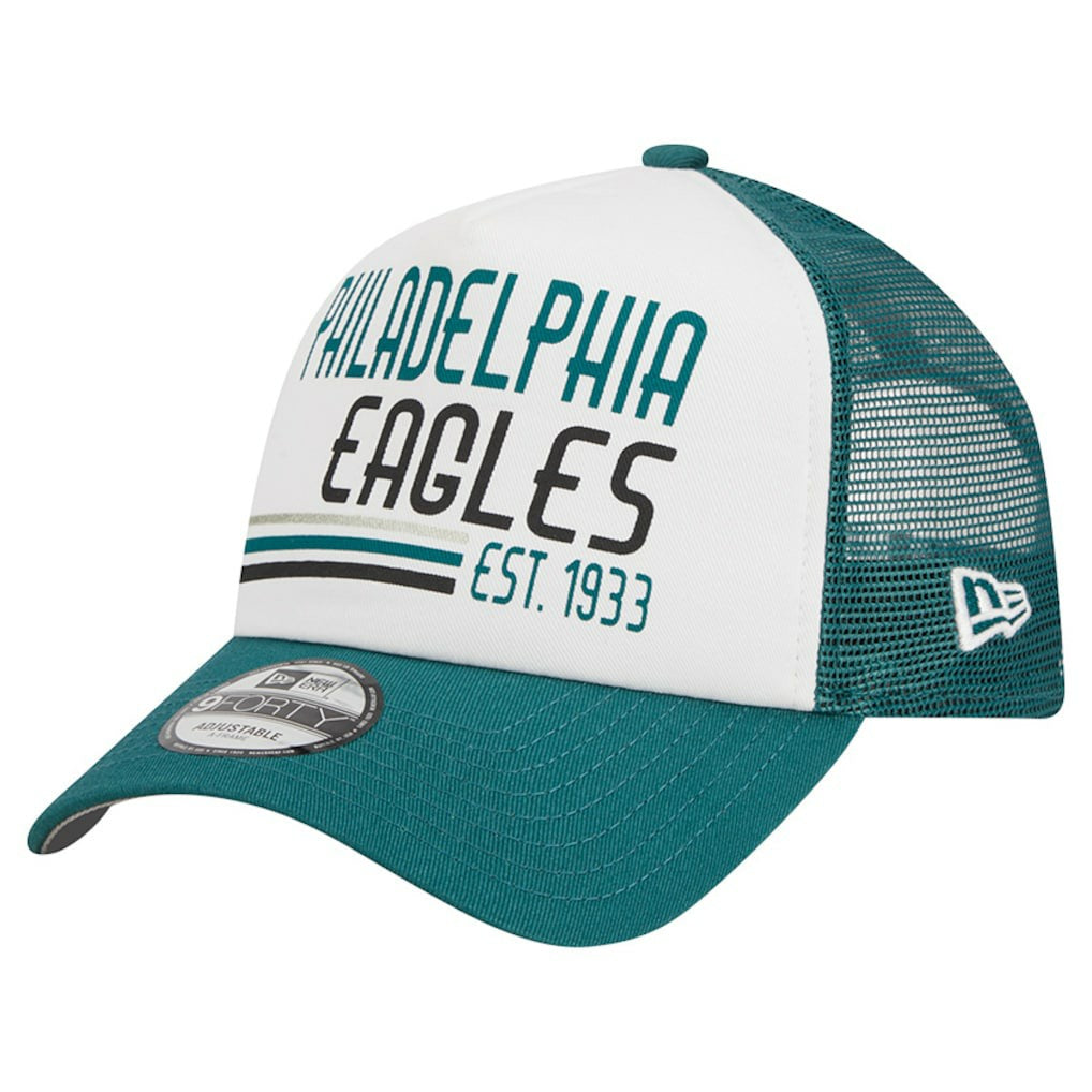 Stacked A-Frame Trucker 9FORTY Adjustable Hat - Philadelphia Eagles Hats