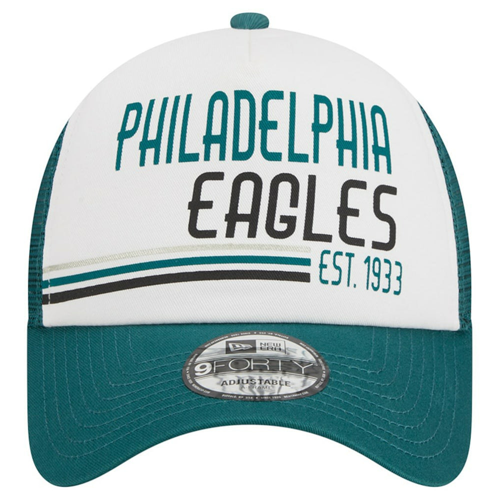 Stacked A-Frame Trucker 9FORTY Adjustable Hat - Philadelphia Eagles Hats