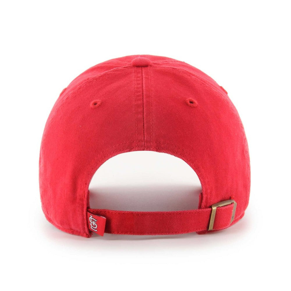 Red St. Louis Cardinals '47 Team Pride Clean Up Adjustable Hat