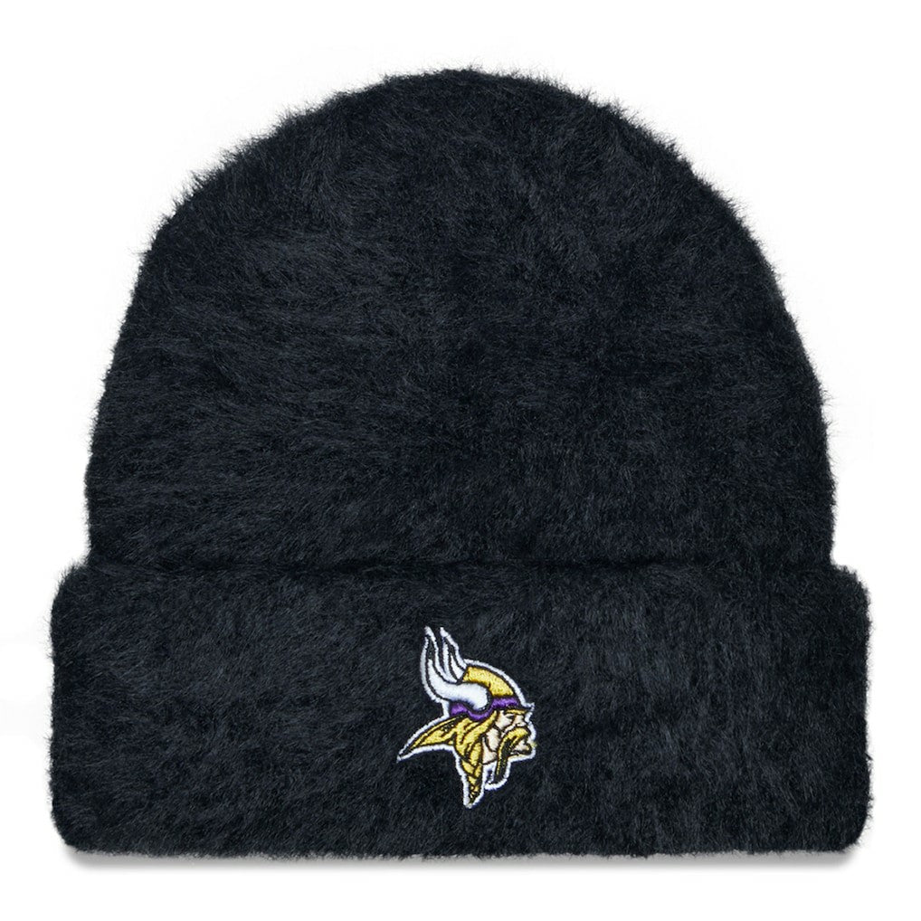 Women's Fuzzy Cuffed Knit Hat - Minnesota Vikings Hats