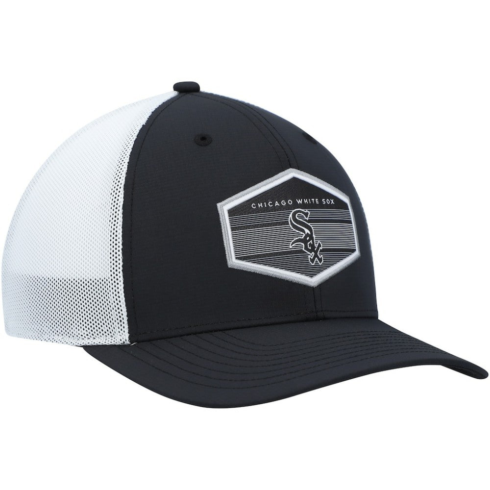 Black/White Chicago White Sox '47 Burgess Trucker Snapback Hat