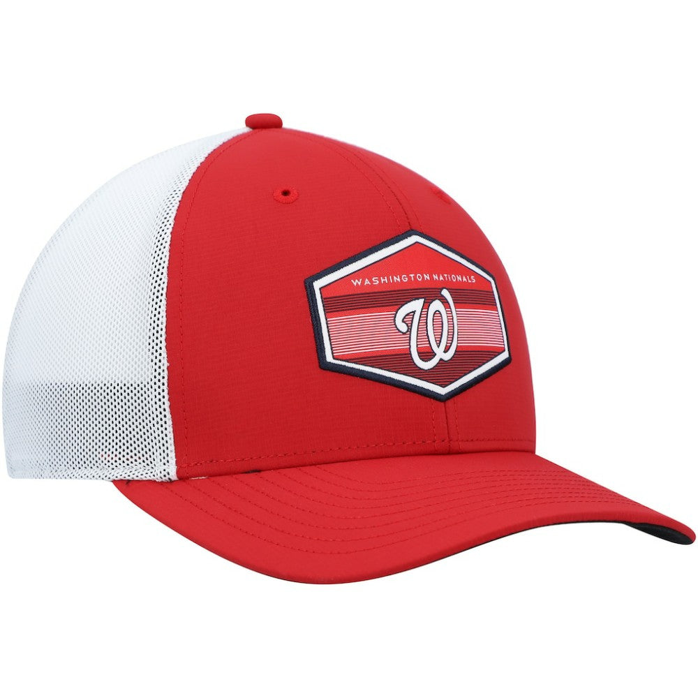 Red/White Washington Nationals '47 Burgess Trucker Snapback Hat