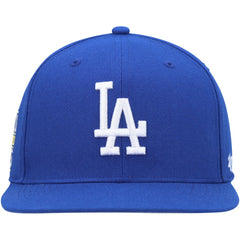 Royal Los Angeles Dodgers '47 2020 World Series Sure Shot Captain Snapback Hat