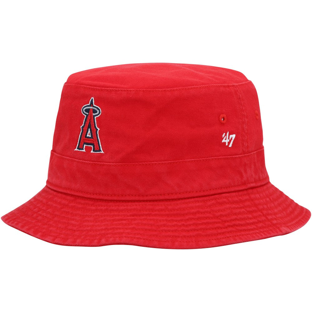 Red Los Angeles Angels '47 Primary Bucket Hat