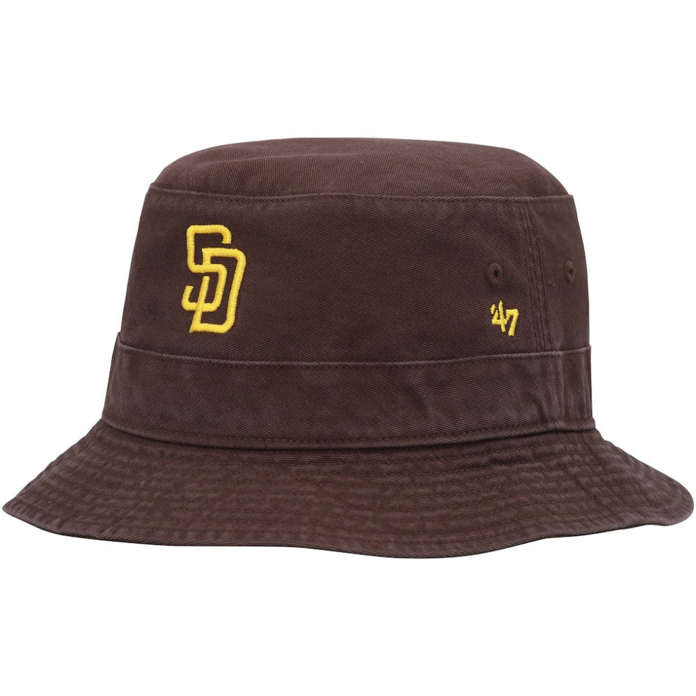 Brown San Diego Padres '47 Primary Bucket Hat