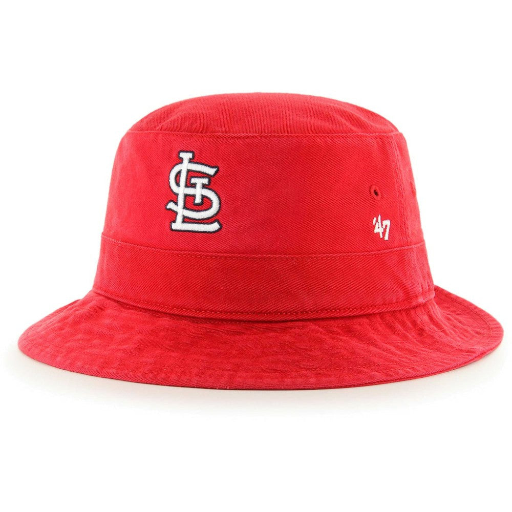 Red St. Louis Cardinals '47 Primary Bucket Hat