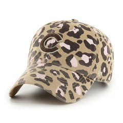 Khaki Chicago Cubs '47 Women's Bagheera Clean Up Adjustable Hat