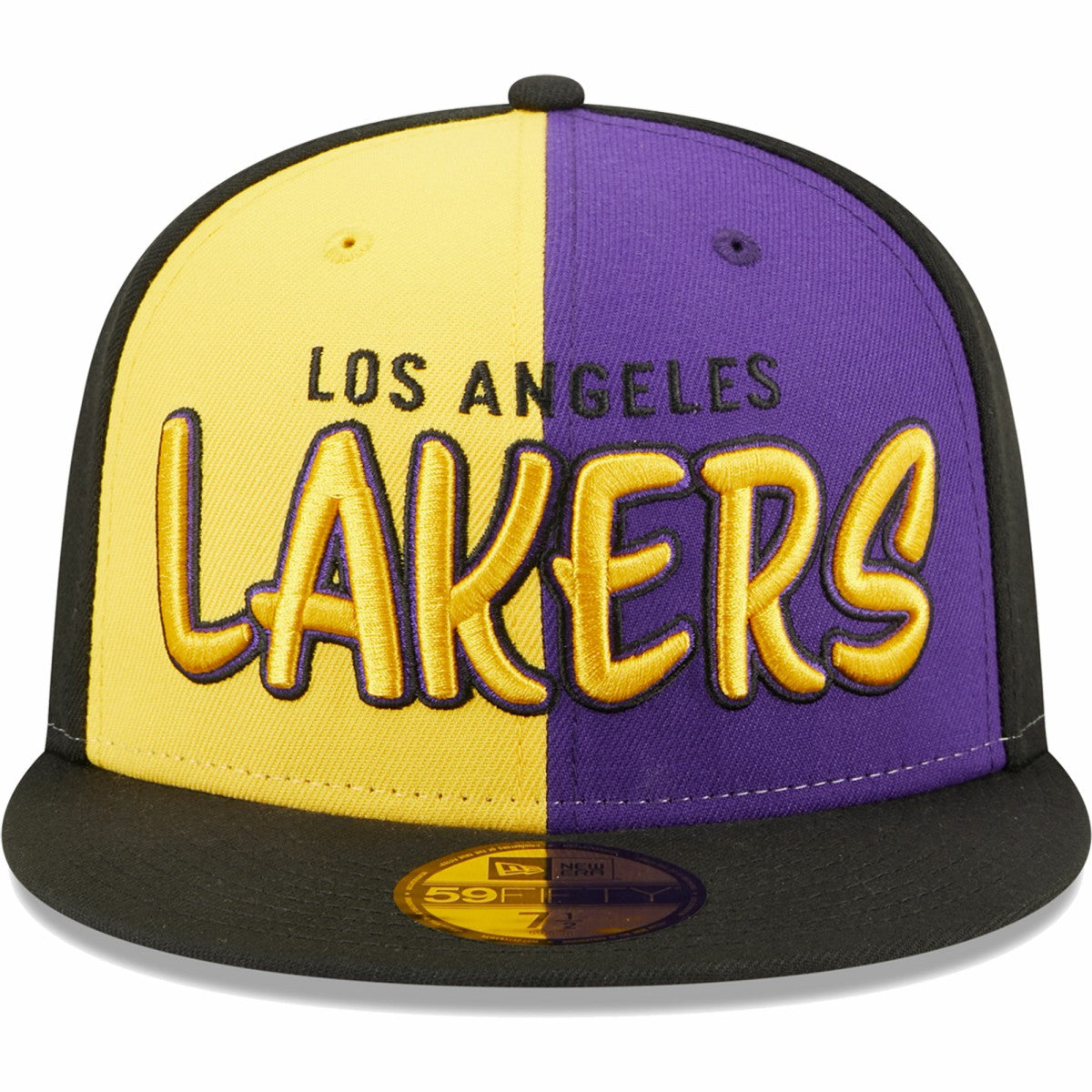 New Era Los Angeles Lakers Pop Front 59FIFTY Fitted Hat