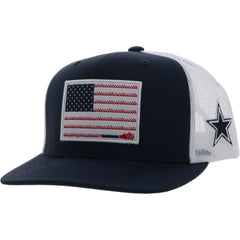 HOOey Rope Flag Trucker Adjustable Hat - Dallas Cowboys Hats